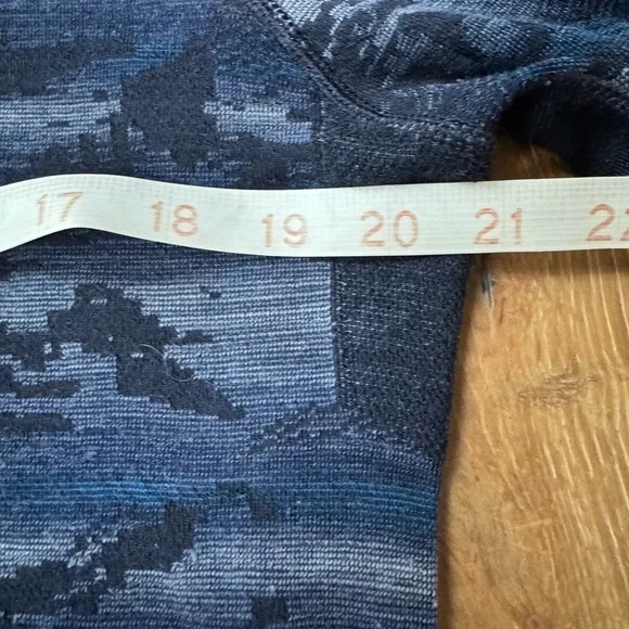 Smartwool Intraknit Merino 200 Pattern Navy Mountain Sz XXL price firm!
